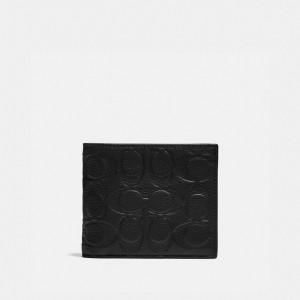 Coach 3 In 1 Wallet In Signature Leather Negras | COH866718