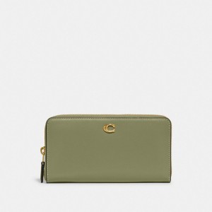 Coach Accordion Zip Wallet Moutarde | COH866733