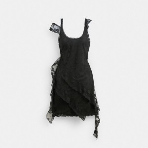 Coach All Over Lace Mini Dress Negras | COH866058