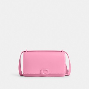 Coach Bandit Shoulder Bag Plateadas Rosas | COH865226