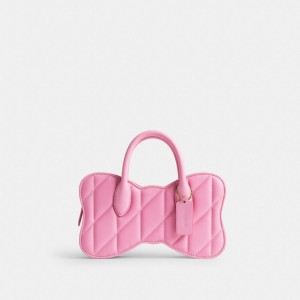 Coach Bow Bag With Quilting Rosas | COH865358