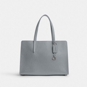 Coach Carter Carryall Bag Plateadas Gris Azules | COH865053