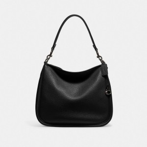 Coach Cary Shoulder Bag Azules Gris Negras | COH864971