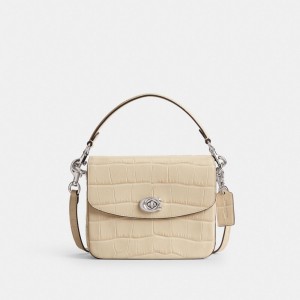 Coach Cassie Crossbody Bag 19 Plateadas Blancas | COH865390