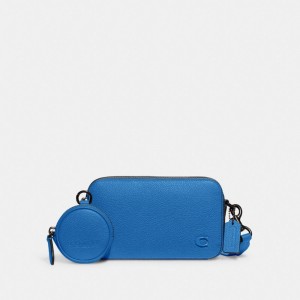 Coach Charter Slim Crossbody Azules | COH866540