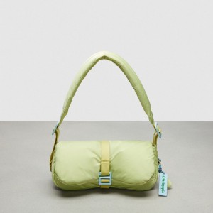 Coach Coachtopia Loop Puffy Wavy Dinky Bag Verde Claro | COH864787