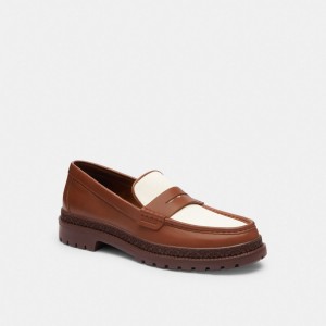 Coach Cooper Loafer Marrones | COH866833