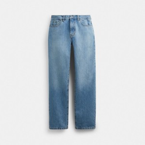 Coach Denim Jeans Azules Claro | COH866944