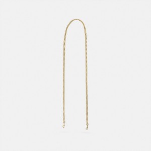 Coach Dinky Chain Strap Doradas | COH866430