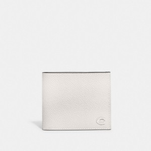 Coach Double Billfold Wallet Blancas | COH866699