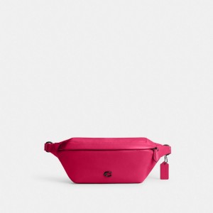 Coach Hall Belt Bag Rosas | COH865435