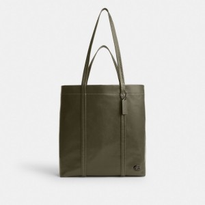 Coach Hall Tote Bag 33 Verde | COH866626