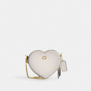 Coach Heart Crossbody Bag 14 Blancas | COH865430