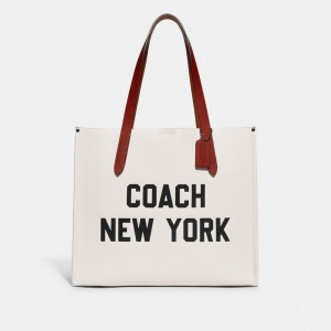 Coach Relay Tote Bag With Graphic Multicolor | COH866527
