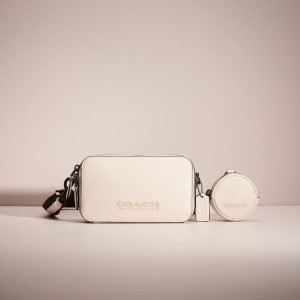 Coach Restored Charter Slim Crossbody Blancas | COH866570