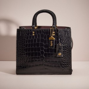Coach Restored Rogue In Alligator Negras | COH865143