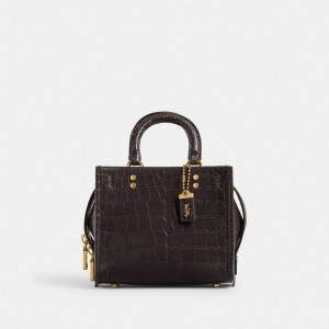 Coach Rogue 20 In Alligator Burdeos | COH865172