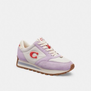 Coach Runner Sneaker Moradas Multicolor | COH865821