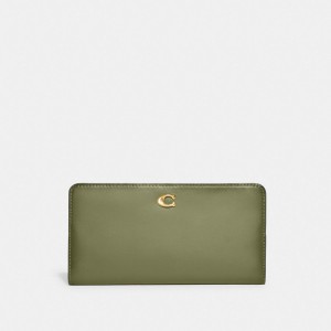 Coach Skinny Wallet Moutarde | COH865494