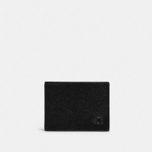 Coach Slim Billfold Wallet Negras | COH866712
