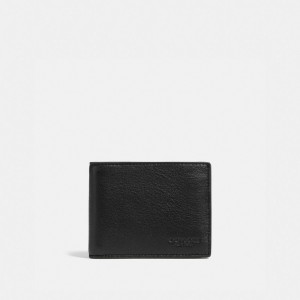 Coach Slim Billfold Wallet Negras | COH866713