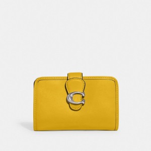 Coach Tabby Medium Wallet Plateadas | COH865528