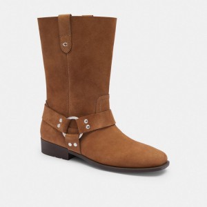 Coach Tara Biker Boot Camel | COH865911