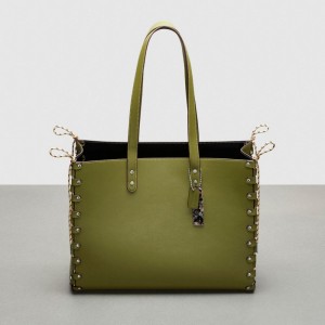 Coach The Re Laceable Tote: Large Verde Oliva Verde | COH865031