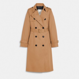 Coach Trench Coat Kaki | COH865924