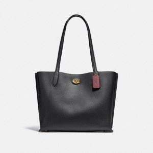 Coach Willow Tote Bag Negras | COH865033
