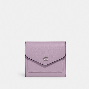 Coach Wyn Small Wallet Plateadas Moradas | COH865545